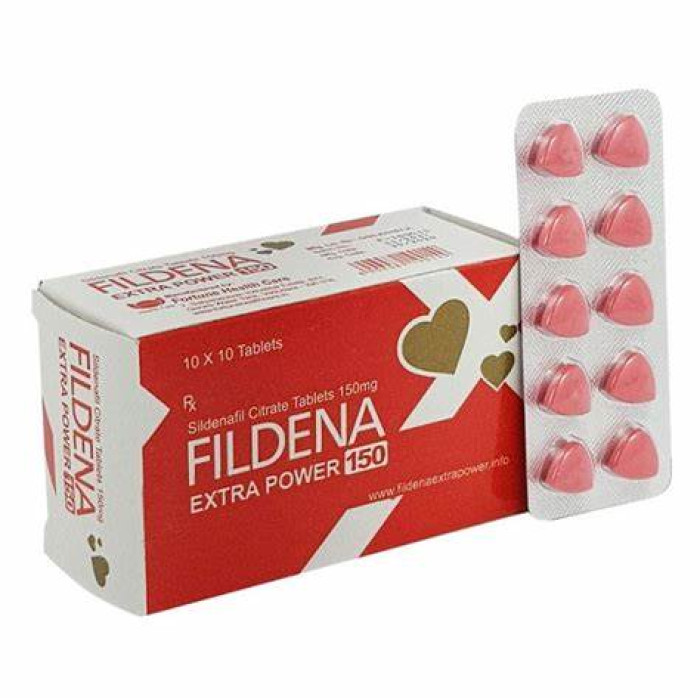 Филдена (Fildena Extra Power) 150 мг 10 таблеток (1 блистер)