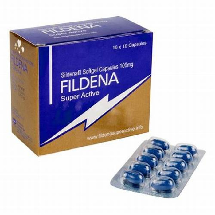 Филдена (Fildena Super Active) 100 мг 10 таблеток (1 блистер)