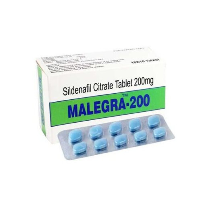 Малегра (Malegra) 200 мг 10 таблеток (1 блистер)