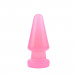 Большая анальная пробка Chisa Hi-Rubber Anal Delight Plug Pink