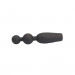 Анальная пробка с вибрирующими бусинами Vibrating Booty Beads-Black Mont-CHISA