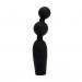 Анальная пробка с вибрирующими бусинами Vibrating Booty Beads-Black Mont-CHISA