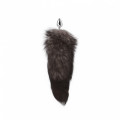 Анальна пробка з хвостом Silver tantalizing Foxy Anal Plug Chisa
