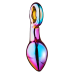Анальный плаг из боросиликатного стекла GLAMOUR GLASS CHUNKY RING PLUG