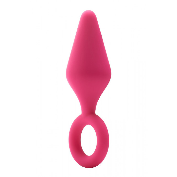 Анальная пробка Dream Toys FLIRTS PULL PLUG SMALL PINK