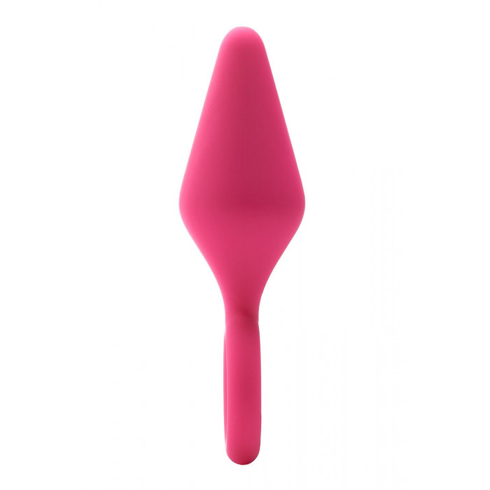 Анальная пробка Dream Toys FLIRTS PULL PLUG SMALL PINK