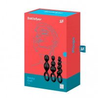 Набор анальных цепочек Satisfyer Booty Call set of 3 Black