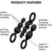 Набор анальных цепочек Satisfyer Booty Call set of 3 Black