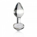 Стеклянная анальная пробка Pipedream Icicles No 44 Dildo Dildo Glass