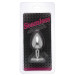 Анальний корок Metal Crystal, S