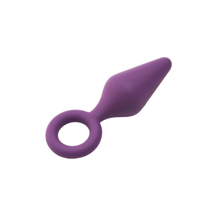 Анальная пробка Dream Toys FLIRTS PULL PLUG MEDIUM PURPLE