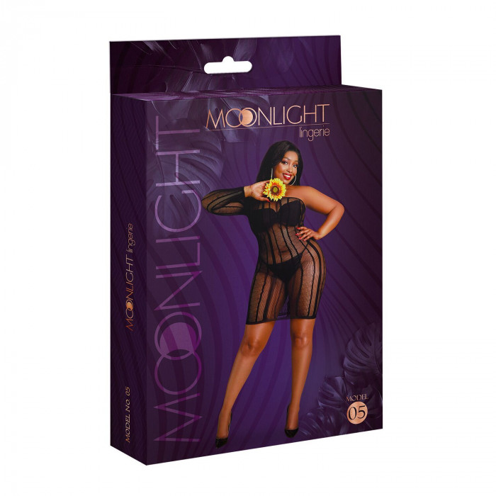 Платье Moonlight Plus Model 05 Black (мятая упаковка)