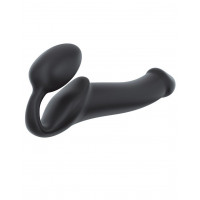 Безремневой страпон Strap-On-Me Black XL, полностью регулируемый, диаметр 4,5см Безремневой страпон Strap-On-Me Black XL, полностью регулируемый, диаметр 4,5см