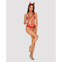 Боди Obsessive Evilia body S/M