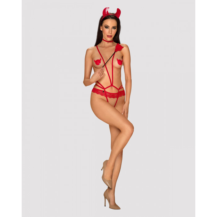 Боді Obsessive Evilia body S/M