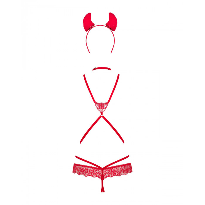 Боді Obsessive Evilia body S/M