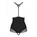 Боді Obsessive Chiccanta crotchless Teddy black S / M