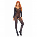 Боді з довгими рукавами чорний Leg Avenue Long Sleeves Bodystocking O/S