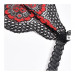 Боді Obsessive Megies teddy black S / M