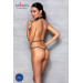 Боди-халтер из экокожи Passion JANNIES BODY XXL/XXXL black