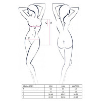 Боді монокіні ADARA BODY black S/M - Passion