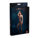 Прозрачный бодистокинг Moonlight Model 03 XS-L Black, с доступом