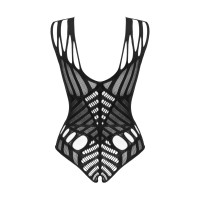 Боди с большими вырезами Obsessive B139 crotchless teddy S/M/L, с доступом