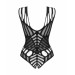 Боди с большими вырезами Obsessive B139 crotchless teddy S/M/L, с доступом