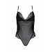 Сетчатое боди с кружевным лифом Passion DELIENA BODY S/M black