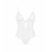Эротическое полупрозрачное боди Obsessive Heavenlly crotchless teddy XL/2XL, с доступом