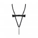 Боді з екошкіри CELINE BODY black S/M — Passion: з доступом, відкритий