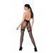 Колготки с открытым доступом, имитация чулок Passion TIOPEN 020 black 3/4 (20 den)