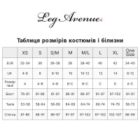 Чулки в крупную сетку Leg Avenue Fence Net Thigh Highs Red, one size
