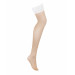 Чулки Obsessive Heavenlly stockings XL/2XL, широкая резинка