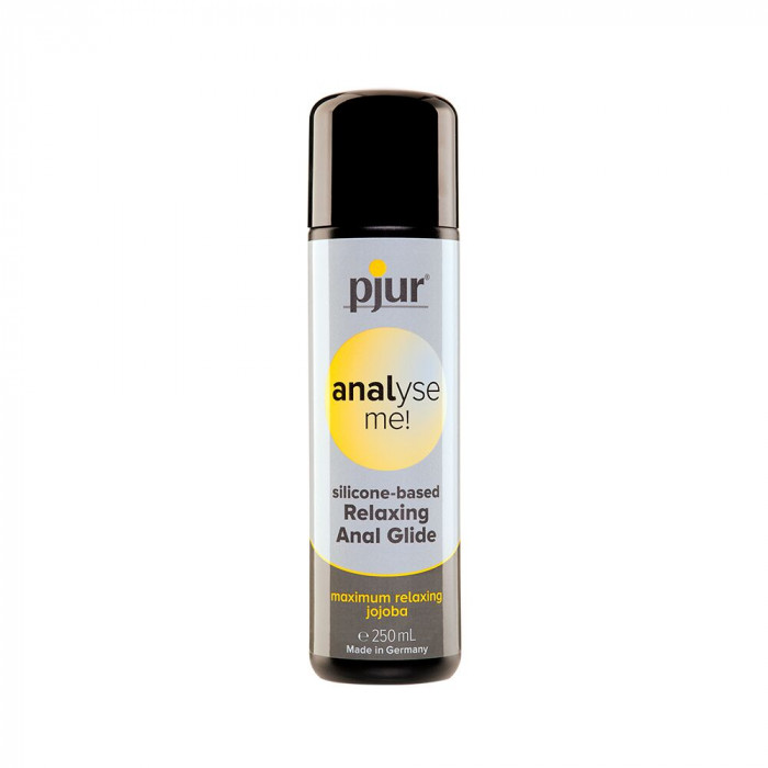Анальна змазка pjur analyse me! Relaxing jojoba silicone 250 мл на силіконовій основі з олією жожоба