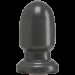 Анальна пробка для фістінгу Doc Johnson American Bombshell - Shell Shock S Gun Metal, діаметр 7,4 см