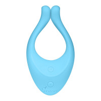 Вібратор для пар Satisfyer Endless Love Blue, 3 незалежні мотори, багатофункціональний Вібратор для пар Satisfyer Endless Love Blue, 3 незалежні мотори, багатофункціональний
