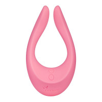 Вібратор для пар Satisfyer Endless Joy Pink, 3 незалежні мотори, багатофункціональний Вібратор для пар Satisfyer Endless Joy Pink, 3 незалежні мотори, багатофункціональний