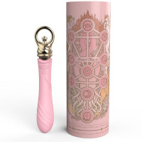 Вібратор для точки G із підігрівом Zalo Sweet Magic - Courage Fairy Pink