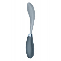 Вібратор Satisfyer G-Spot Flex 3 Grey, гнучкий стовбур із фіксацією положення