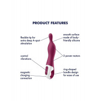 Вібратор для точки А Satisfyer A-Mazing 1 Berry