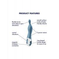 Вібратор для точки А Satisfyer A-Mazing 1 Blue
