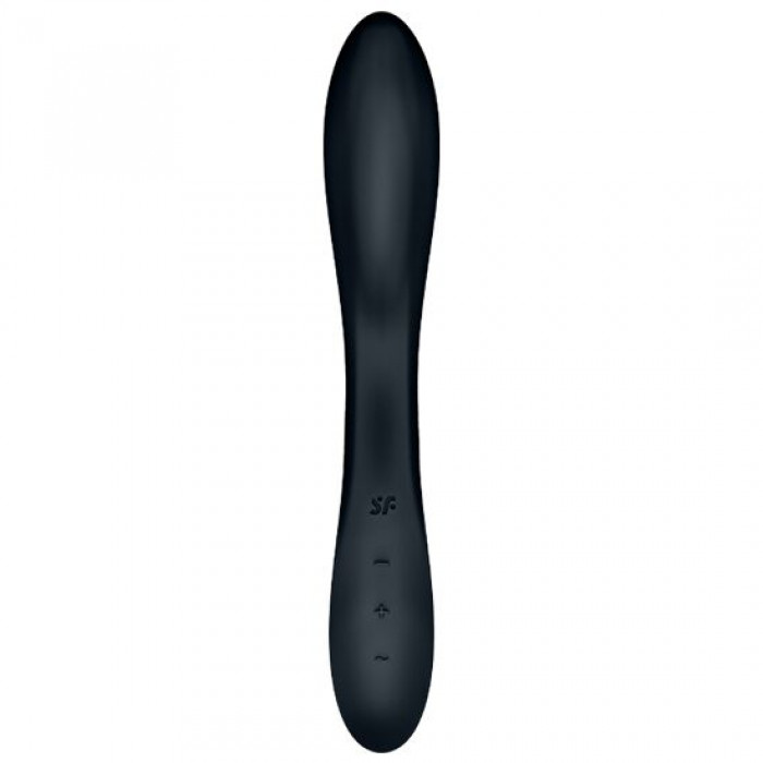 Вібратор із перлинною стимуляцією точки G Satisfyer Rrrolling Explosion Black