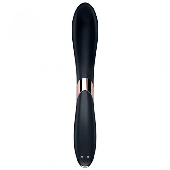 Вібратор із перлинною стимуляцією точки G Satisfyer Rrrolling Explosion Black