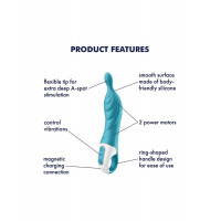 Вібратор для точки А Satisfyer A-Mazing 2 Turquoise