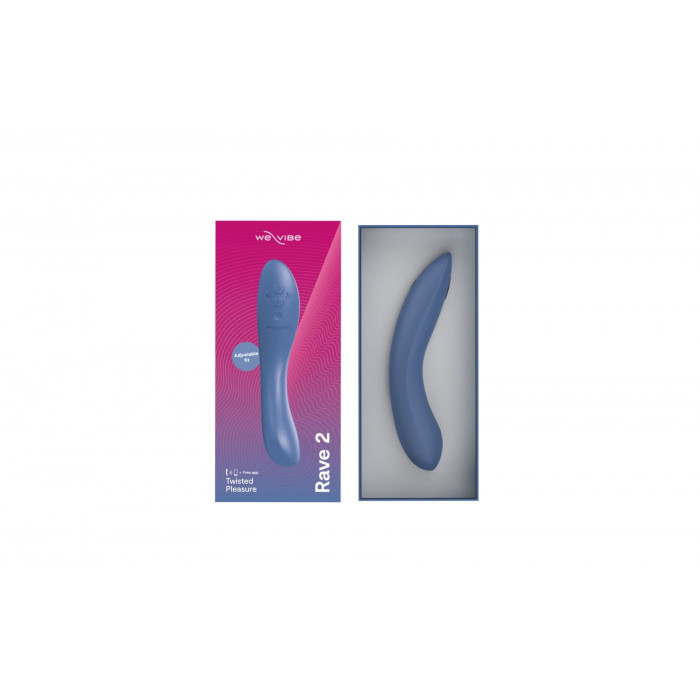 Вібратор We-Vibe Rave 2 Twisted Pleasure Blue
