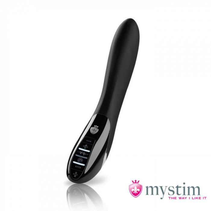 Вібратор з електростимуляцією MYSTIM Electric Eric E-Stim Vibrator-Black