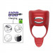 Эрекционное кольцо с электростимуляцией Foxshow – Vibrator – Silicone Ring Red USB
