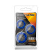 T330566 Набор эрекционных колец STAY HARD BEADED COCKRINGS BLUE