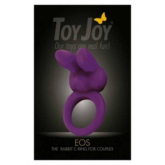 Эрекционное вибро кольцо Eos the Rabbit C-Ring